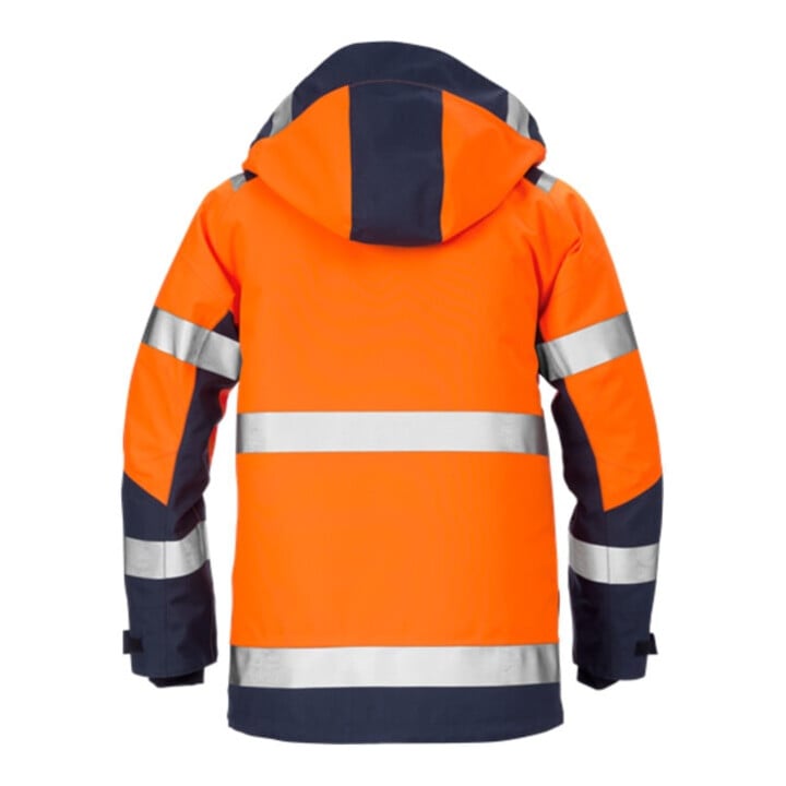 Fristads High Vis GORE-TEX Jacke Kl. 3 4988 GXB Größe S Warnschutz-Orange/Marine