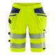 Fristads High Vis Green Handwerker Stretch-Shorts Kl. 2 2646 GSTP
