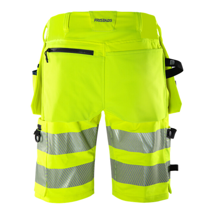 Fristads High Vis Green Handwerker Stretch-Shorts Kl. 2 2646 GSTP