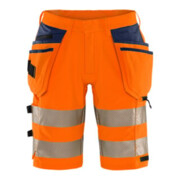 Fristads High Vis Green Handwerker Stretch-Shorts Kl. 2 2646 GSTP-1
