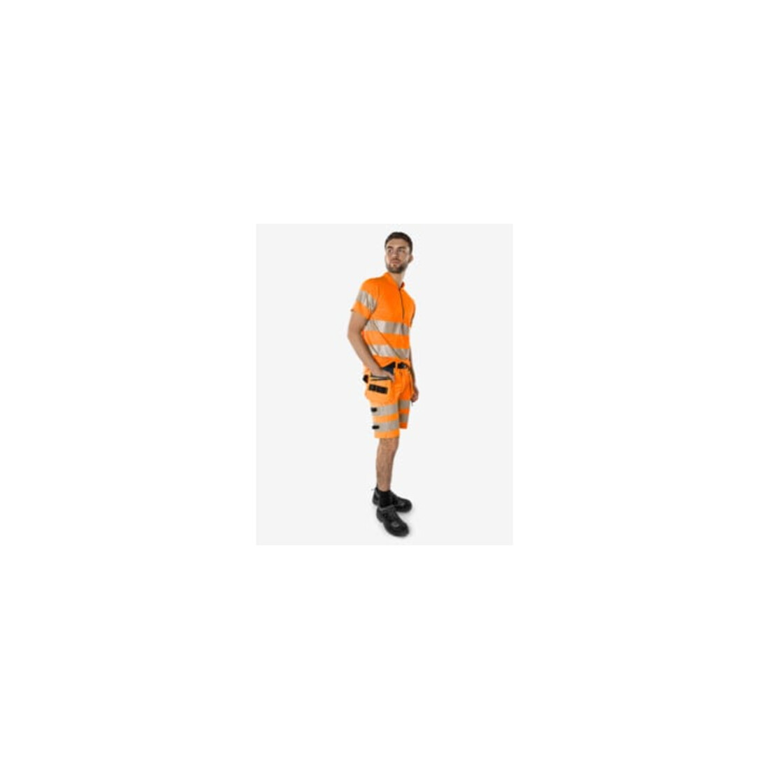 Fristads High Vis Green Handwerker Stretch-Shorts Kl. 2 2646 GSTP