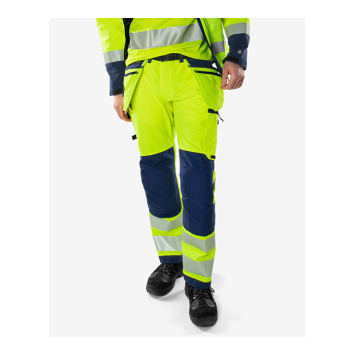Fristads High Vis Green Handwerker Stretchhose Kl. 2 2644 GSTP