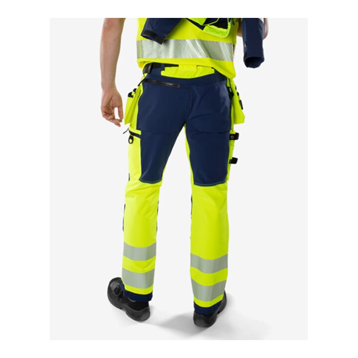 Fristads High Vis Green Handwerker Stretchhose Kl. 2 2644 GSTP