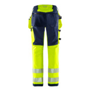 Fristads High Vis Green Handwerker Stretchhose Kl. 2 2644 GSTP Größe D84 Warnschutz-Gelb/Marine-2