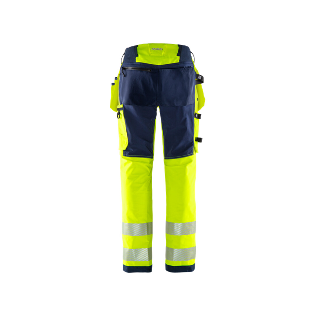 Fristads High Vis Green Handwerker Stretchhose Kl. 2 2644 GSTP Größe D84 Warnschutz-Gelb/Marine