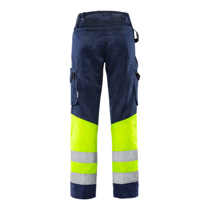 Fristads High Vis Green Hose Damen Kl. 1 2652 GPLU