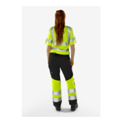 Fristads High Vis Green Hose Damen Kl. 1 2652 GPLU Größe 48 Warnschutz-Orange/Grau-4