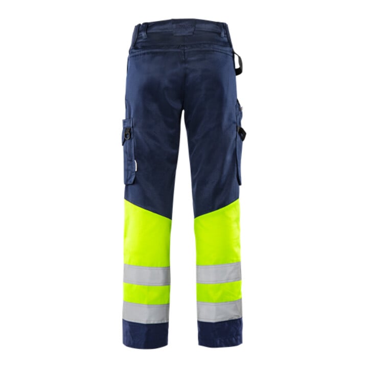 Fristads High Vis Green Hose Kl. 1 2649 GPLU