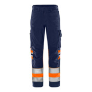 Fristads High Vis Green Hose Kl. 1 2649 GPLU Größe C156 Warnschutz-Orange/Marine-1