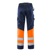 Fristads High Vis Green Hose Kl. 1 2649 GPLU Größe C156 Warnschutz-Orange/Marine-2