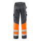 Fristads High Vis Green Hose Kl. 1 2649 GPLU Größe C52 Warnschutz-Orange/Grau-2