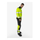 Fristads High Vis Green Hose Kl. 1 2649 GPLU Größe C52 Warnschutz-Orange/Grau-5