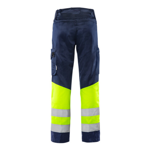 Fristads High Vis Green Hose Kl.1 2668 GPLU Größe C50 Warnschutz-Gelb/Marine