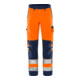 Fristads High Vis Green Hose Kl. 2 2651 GPLU Größe C58 Warnschutz-Orange/Marine-1