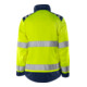 Fristads High Vis Green Jacke Damen Kl. 3 4068 GPLU Größe 5XL Warnschutz-Gelb/Marine-2