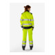 Fristads High Vis Green Jacke Damen Kl. 3 4068 GPLU Größe XL Warnschutz-Orange/Grau