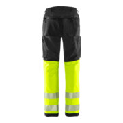 Fristads High Vis Green Stretchhose Kl. 1 2647 GSTP Größe C66 Warnschutz-Gelb/Schwarz-3