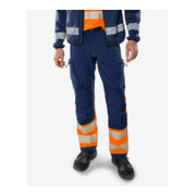 Fristads High Vis Green Stretchhose Kl. 1 2647 GSTP Größe D92 Warnschutz-Orange/Marine-5