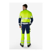 Fristads High Vis Green Stretchhose Kl. 2 2645 GSTP Größe C56 Warnschutz-Gelb/Schwarz-5