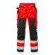 Fristads High Vis Handwerkerhose Kl. 2 2025 PLU Rot (Herren)