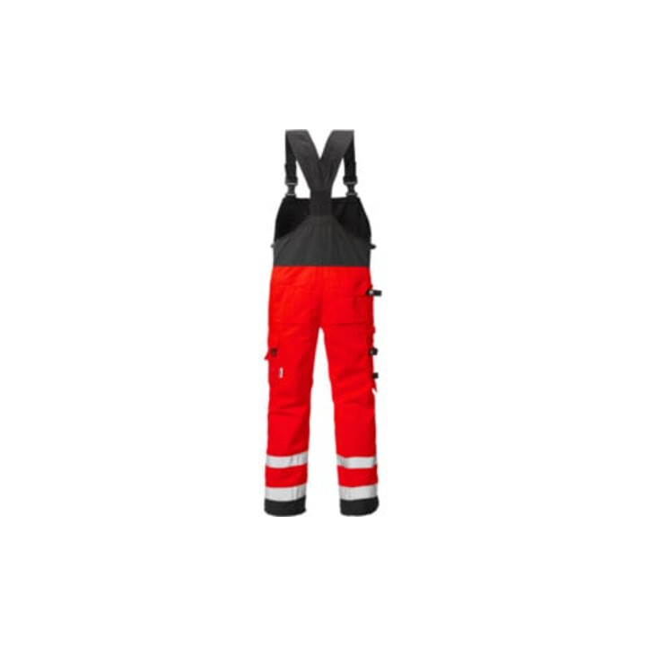 Fristads High Vis Handwerkerlatzhose Kl. 2 1014 PLU Rot (Herren)