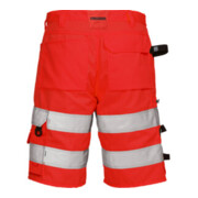 Fristads High Vis Handwerkershorts Kl. 2 2028 PLU Rot (Herren)-3