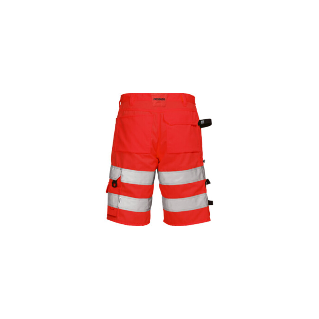 Fristads High Vis Handwerkershorts Kl. 2 2028 PLU Rot (Herren)