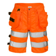 Fristads High Vis Handwerkershorts Kl. 2 2028 PLU Orange (Herren)-1