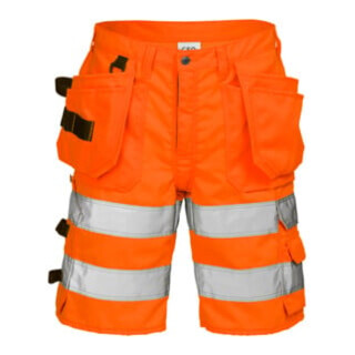 Fristads High Vis Handwerkershorts Kl. 2 2028 PLU Orange (Herren)