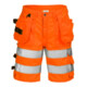 Fristads High Vis Handwerkershorts Kl. 2 2028 PLU Orange (Herren)