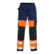 Fristads High Vis Hose Damen Kl. 1 2139 PLU Größe 50 Warnschutz-Orange/Marine-1