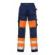 Fristads High Vis Hose Damen Kl. 1 2139 PLU Größe 50 Warnschutz-Orange/Marine-3
