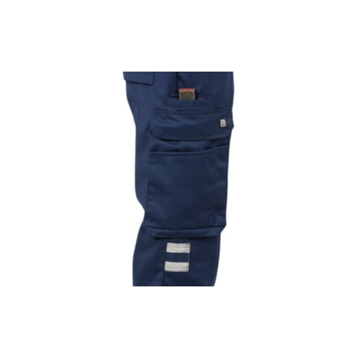 Fristads High Vis Hose Kl. 1 2032 PLU Dunkelblau (Herren)