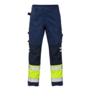 Fristads High Vis Hose Kl. 1 2032 PLU Dunkelblau (Herren)-1