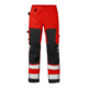 Fristads High Vis Hose Kl. 2 2026 PLU Rot (Herren)