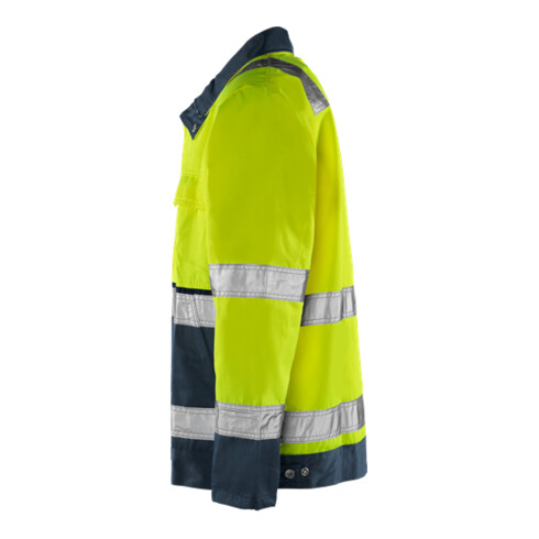Fristads High Vis Jacke Kl. 3 4794 TH Größe L Warnschutz-Gelb/Marine