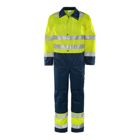 Fristads High Vis Overall Kl. 3 8601 TH Größe L Warnschutz-Gelb/Marine