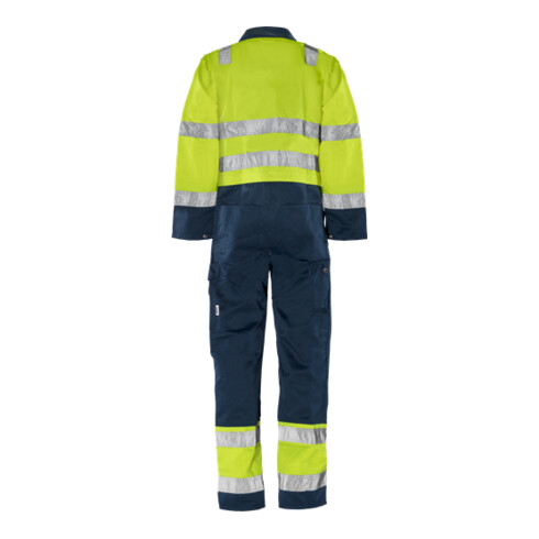 Fristads High Vis Overall Kl. 3 8601 TH Größe L Warnschutz-Gelb/Marine