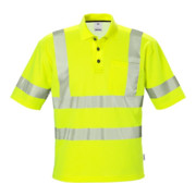Fristads High Vis Poloshirt Kl. 3 7406 PHV Gelb (Herren)-1