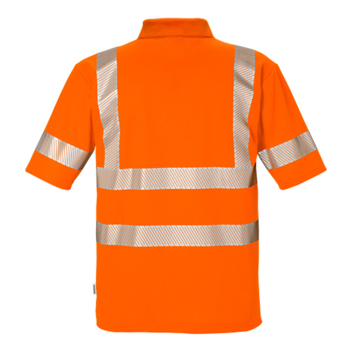 Fristads High Vis Poloshirt Kl. 3 7406 PHV Orange (Herren)