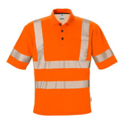 Fristads High Vis Poloshirt Kl. 3 7406 PHV Orange (Herren)-1
