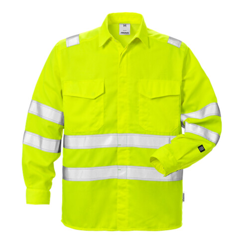 Fristads High Vis Shirt Kl. 3 7049 SPD Größe XL Warnschutz-Gelb