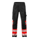 Fristads High Vis Stretch-Hose Kl. 1 2705 PLU Größe D96 Warnschutz-Rot/Schwarz-1