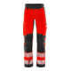 Fristads High Vis Stretch-Hose Klasse 2 2712 PLU Größe D92 Warnschutz-Rot/Schwarz-1