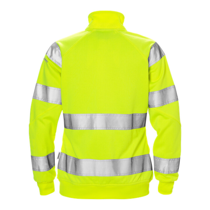 Fristads High Vis Sweatjacke Damen Kl. 3 7427 SHV Gelb (Damen)