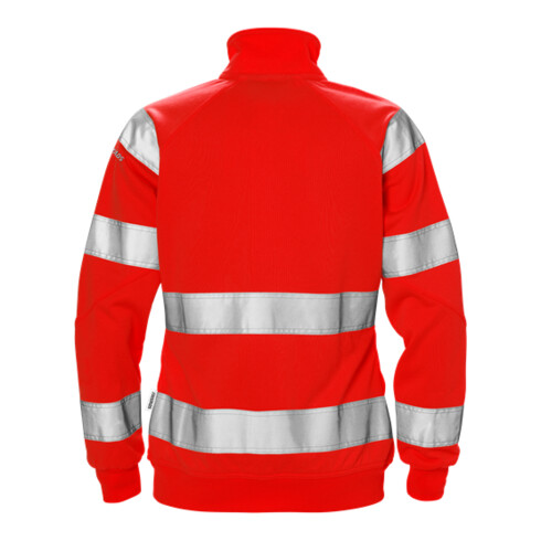 Fristads High Vis Sweatjacke Damen Kl. 3 7427 SHV Rot (Damen)