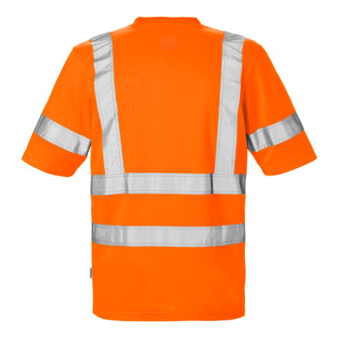 Fristads High Vis T-Shirt 7024 Kl. 3 THV Größe 4XL Warnschutz-Orange