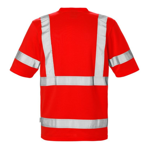 Fristads High Vis T-Shirt 7024 Kl. 3 THV Rot (Herren)