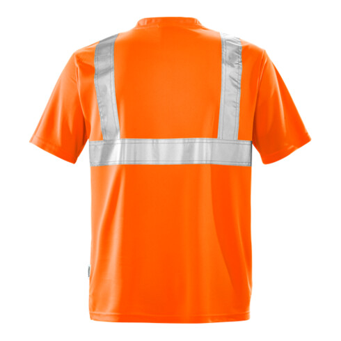 Fristads High Vis T-Shirt Kl. 2 7411 TP Größe XS Warnschutz-Orange
