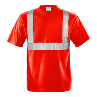 Fristads High Vis T-Shirt Kl. 2 7411 TP Rot (Herren)